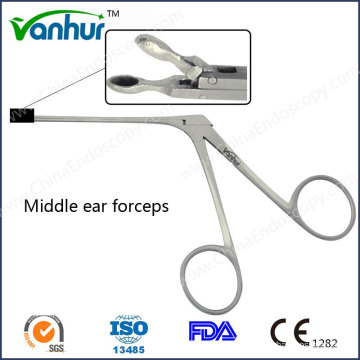 EN T Otoscopy Forceps Middle Ear Forceps